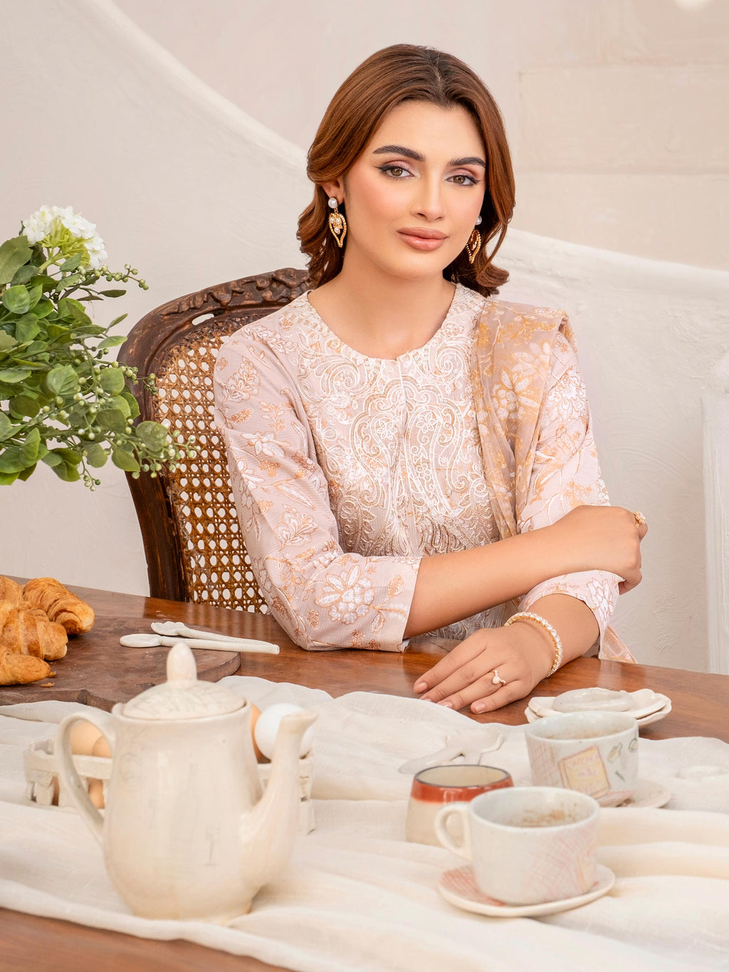 3 Piece Lawn Suit-Embroidered (Unstitched)