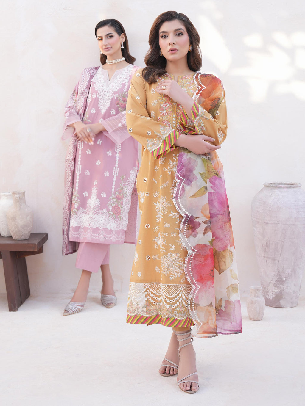 3 Piece Lawn Suit-Embroidered (Unstitched)