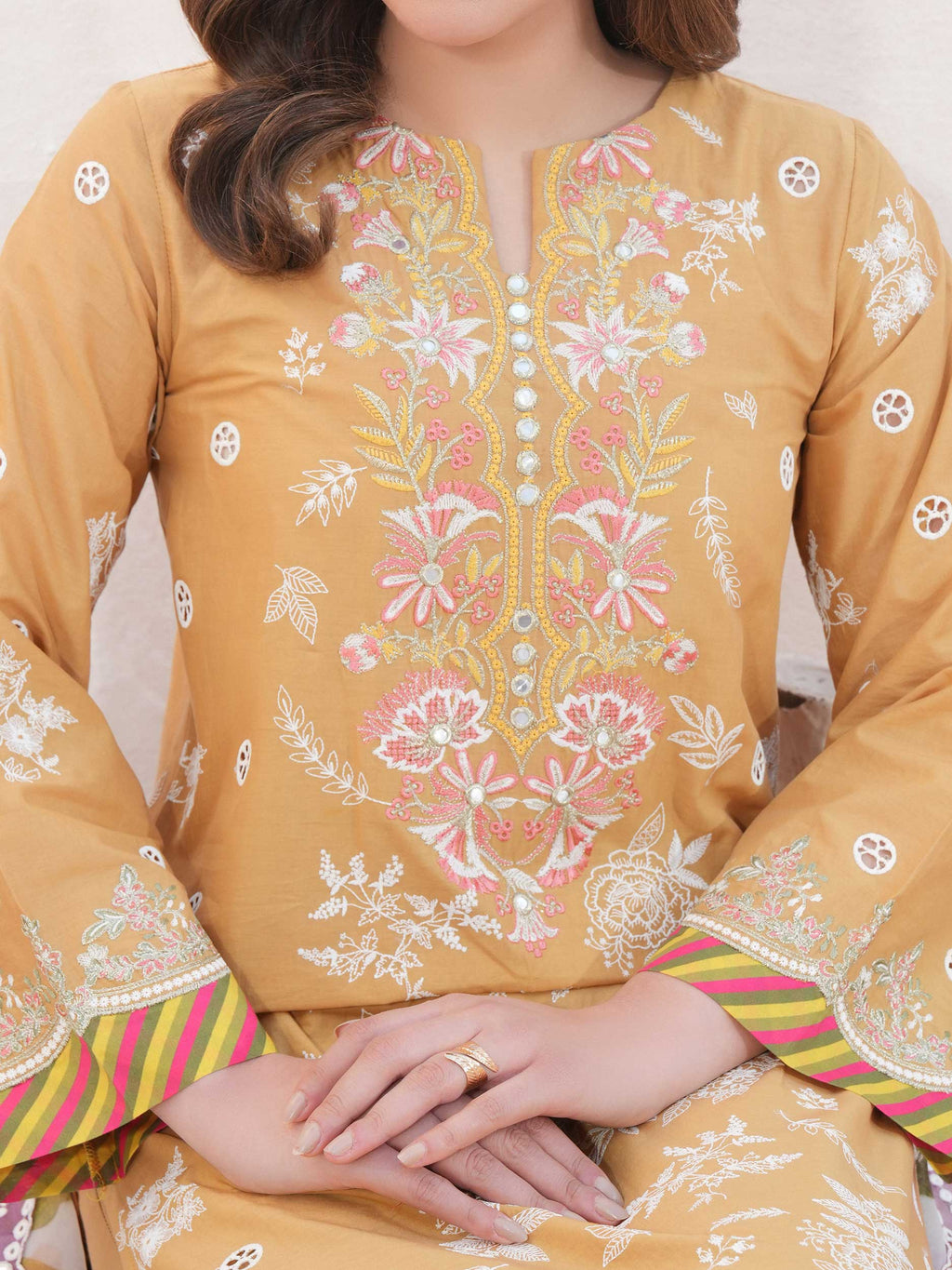3 Piece Lawn Suit-Embroidered (Unstitched)