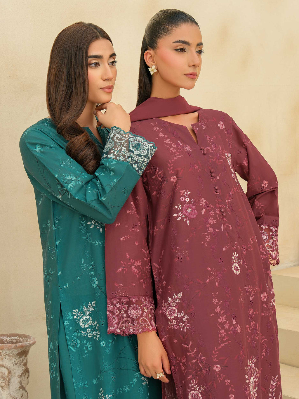 3 Piece Lawn Suit-Embroidered (Unstitched)